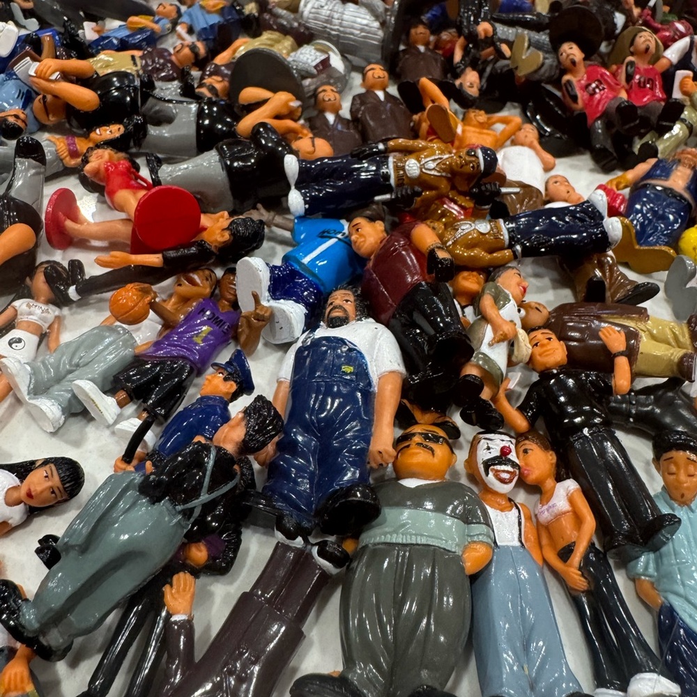 Colorful Figurine Collection